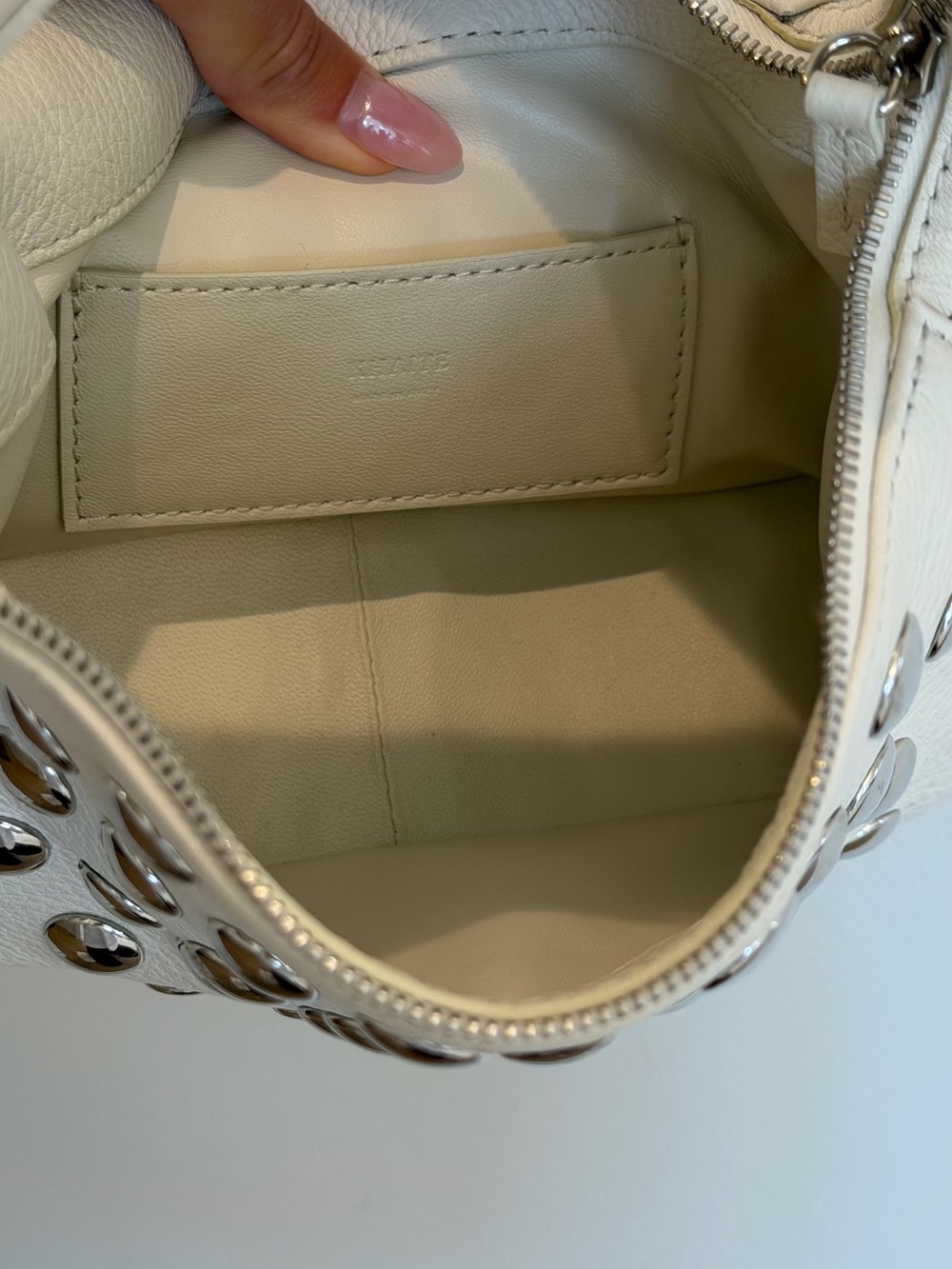 Khaite Elena Small Leather Studded Bag - Like New - Picture 11 of 11